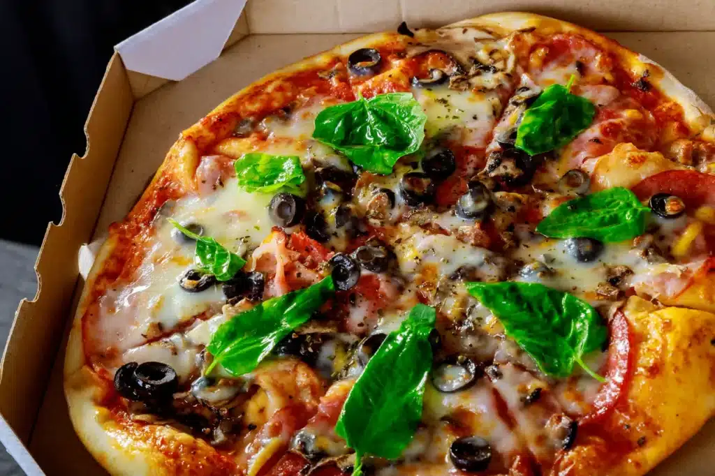 Plaque de pizza